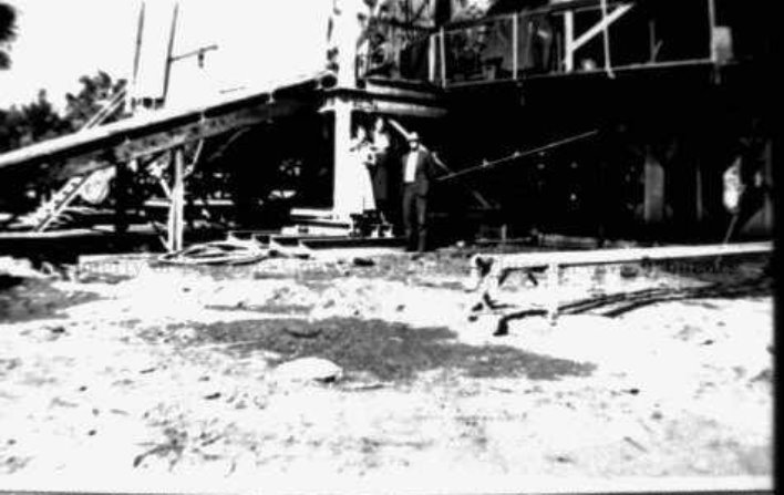 First Chenault Well 1937 (Image Courtesy of BCHM) AbercrombiefirstwellChenault1937